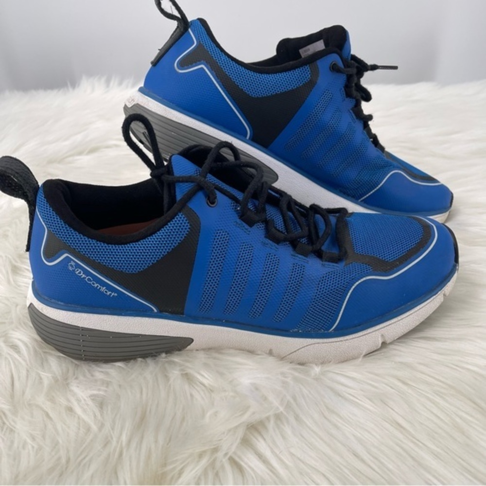 Dr. Comfort medical shoes blue sneakers 12w